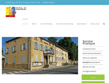 Tablet Screenshot of mairie-chasselay.fr